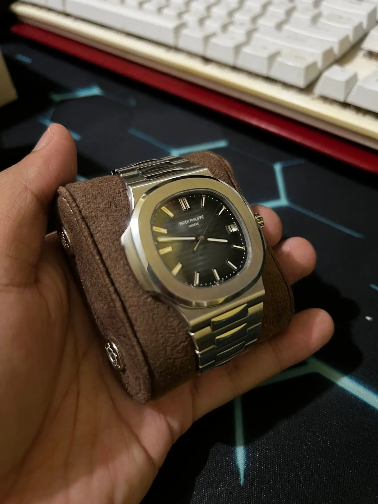 Datejust reçue — gros plan cadran