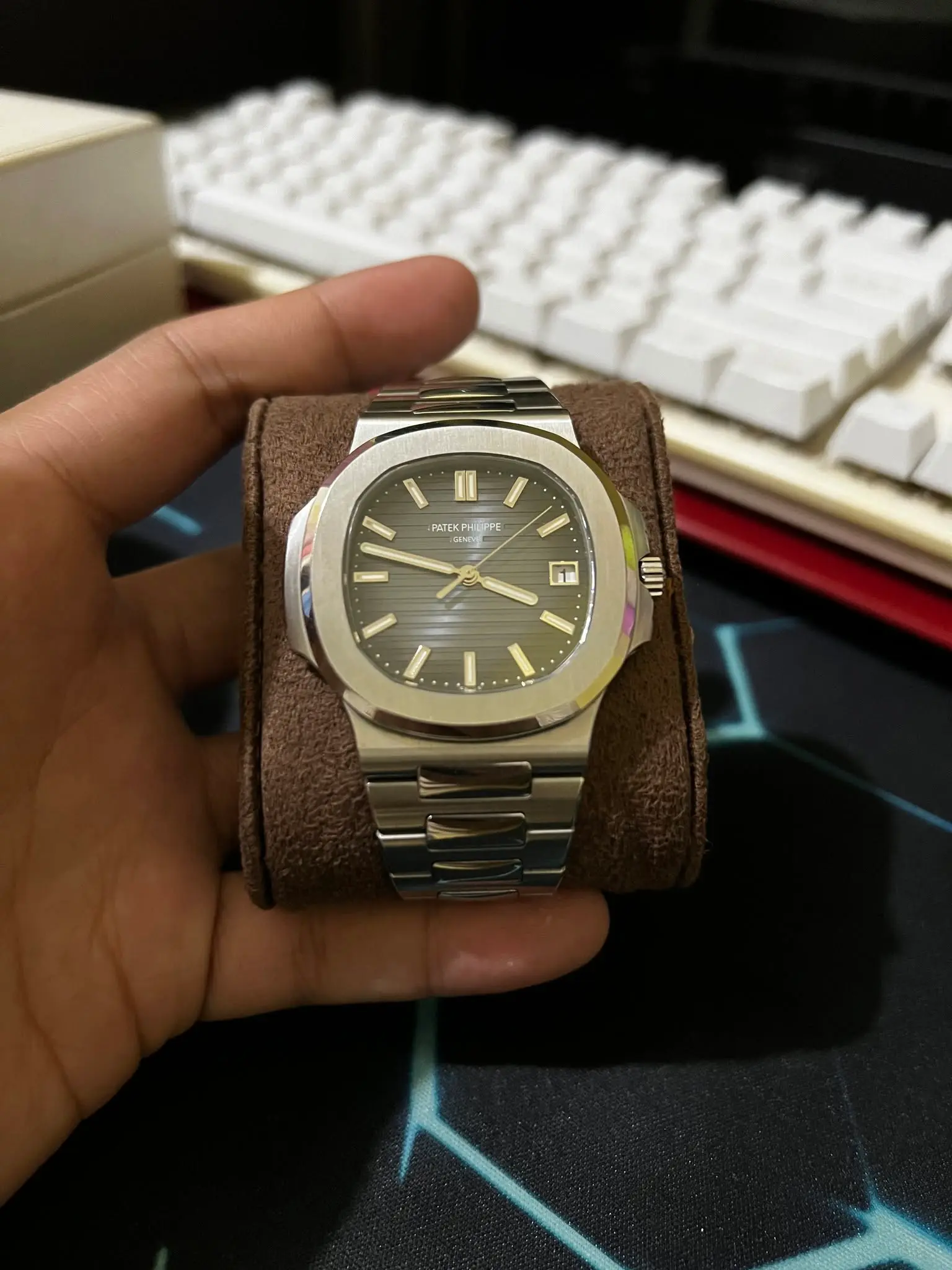 Datejust reçue — vue au poignet